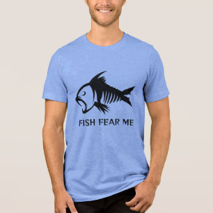 Camiseta Nome Personalizado e Peixe de Texto