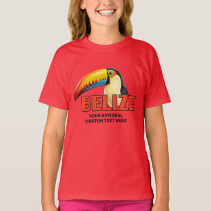 Camiseta Nome Personalizado e Texto BELIZE Toco