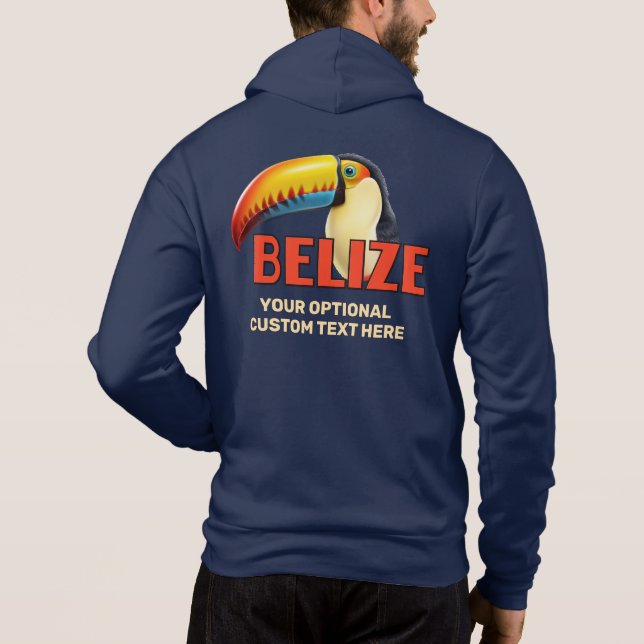 Camiseta Nome Personalizado e Texto BELIZE Toco (Verso)