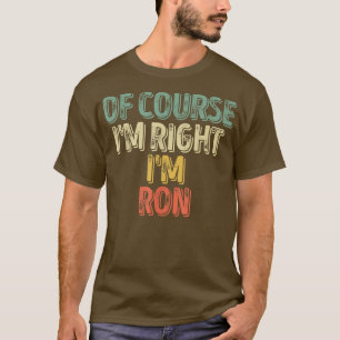 Camiseta Nome Personalizado Engraçado Claro Que Estou Certo
