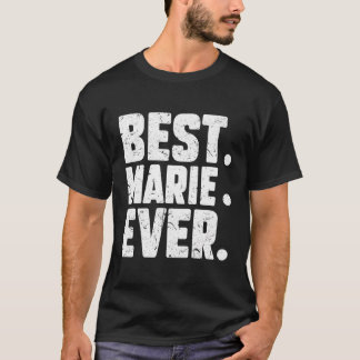 Camiseta Nome Personalizado Engraçado Melhor Piada Marie Ev