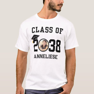 Camiseta Nome Personalizado, Foto, Classe de Impressão Manu