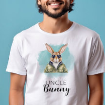 Nome Personalizado Grupo da Família Tio Bunny Matc