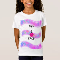 Nome personalizado I Love K-pop