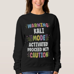 Camiseta Nome Personalizado KALI Divertido Fofo Nome KALI P