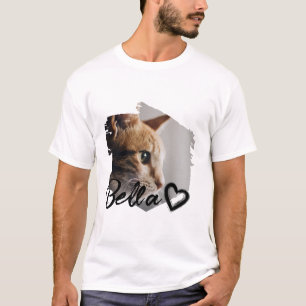 Camiseta Nome Personalizado legal e Foto para sua Pet