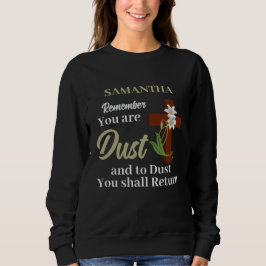 Camiseta Nome Personalizado Lembre-se de que Você é Pó | Qu