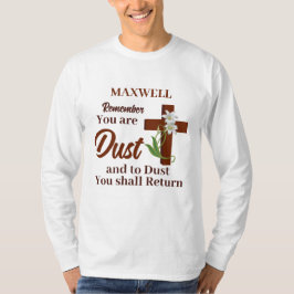 Camiseta Nome Personalizado Lembre-Se De Que Você Está Com 