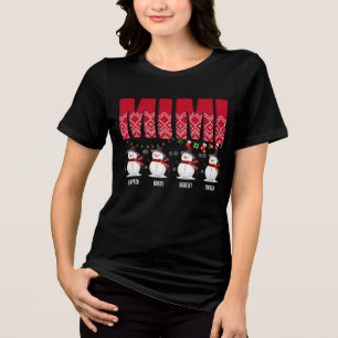 Camiseta Nome Personalizado Mimi de Natal