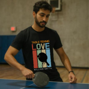 Camiseta Nome Personalizado Moderno Amante de Tênis de Me
