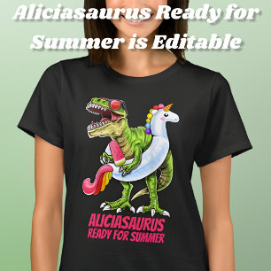 Camiseta Nome Personalizado NameoSaurus Legal T-Rex