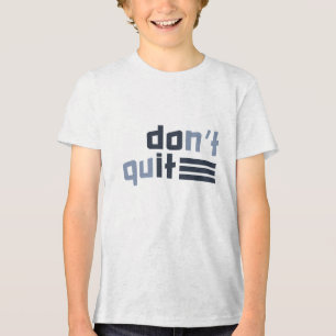 Camiseta Nome Personalizado "Não Desista"