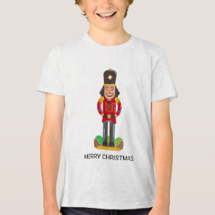 Camiseta Nome personalizado Natal do soldado de brinquedo