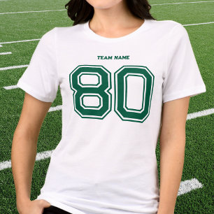 Camiseta Nome Personalizado, Número, Nome da Equipe do Gree