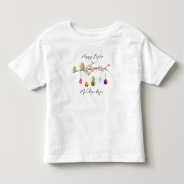 Camiseta Nome Personalizado Ovos de Páscoa Felz pascoa de B