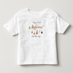 Camiseta Nome Personalizado Ovos de Páscoa Felz pascoa de B