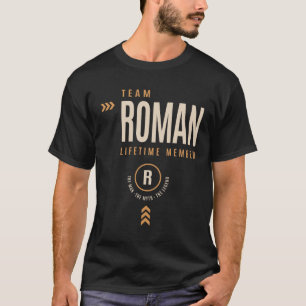 Camiseta Nome Personalizado Romano - Romano Engraçado