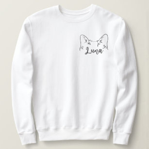 Camiseta Nome Personalizado Simples e Bonito Snowshoe Cat M