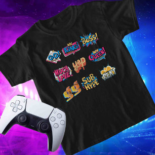 Camiseta Nome Personalizado Social no Jogador do Streamer B