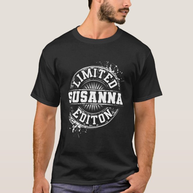 Camiseta Nome Personalizado Susanna Edition (Frente)