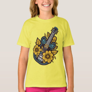 Camiseta Nome personalizado Ukulele