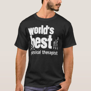 Camiseta Nome personalizado V02 da melhor terapêutica fís