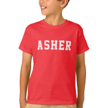 Nome Personalizado Vermelho Simples