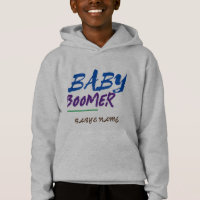 Nome personalizável do baby boomer Design Grande