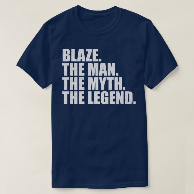 Camiseta Nome próprio BlazeBlaze (Frente do Design)