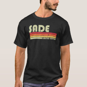 Camiseta Nome SADE Introdução Personalizada à Vintage 80s 9