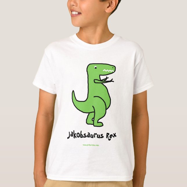 Camiseta Nomeie seu próprio T-Rex (Frente)