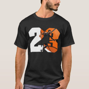 Camiseta Nômero de basquete 23