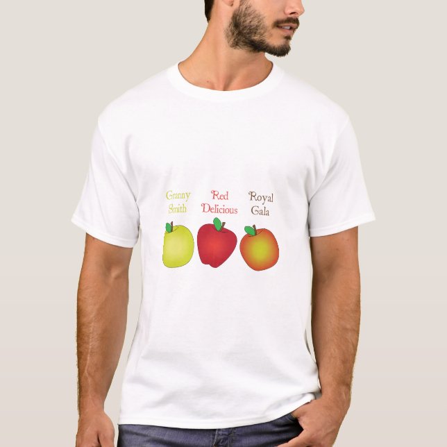 Camiseta Nomes de Apple (Frente)