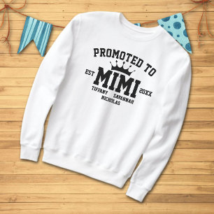 Camiseta Nomes De Netos Promovidos À Avó No Ano Passado