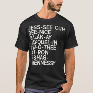 Camiseta Nomes de Professores Substitutos de Chaves e Peele