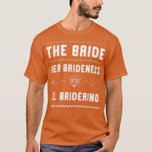 Camiseta Nomes engraçados de noiva chá de panela casamento 