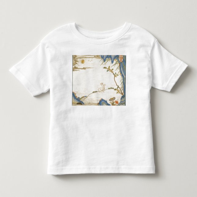 CAMISETA NOMES PERSONALIZADOS GAROTA TODDLER ALGODÃO T-SHIR (Frente)