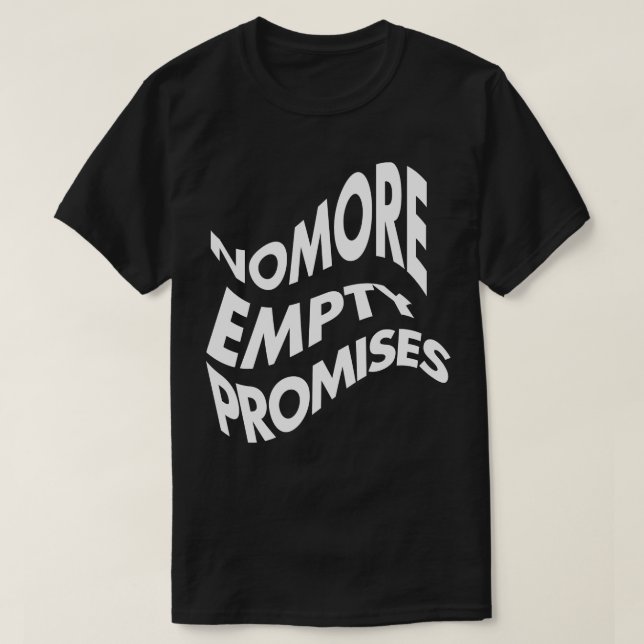 Camiseta Nomore Vazio Promessas (Frente do Design)