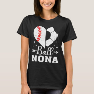 Camiseta Nona Byll Engraçado Bysebyll Futebol Nona