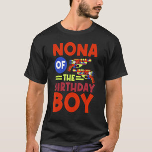 Camiseta Nona Da Festa De Baternidade Do Aniversário, Garot