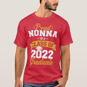 Camiseta Nona orgulhosa de uma classe de mais velho gra 202