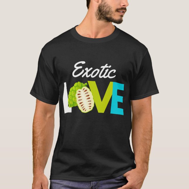 Camiseta Noni Fruta Love - Exotic Fruta Eating (Frente)