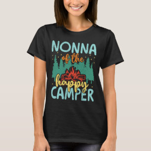 Camiseta Nonna da festa de 1º aniversário do feliz campista