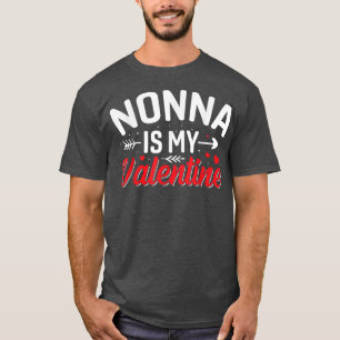 Camiseta Nonna Is My Valentine Funny Valentine's Day 