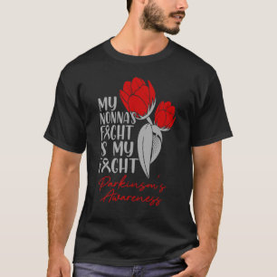 Camiseta Nonna luta minha luta contra o mal de Parkinson