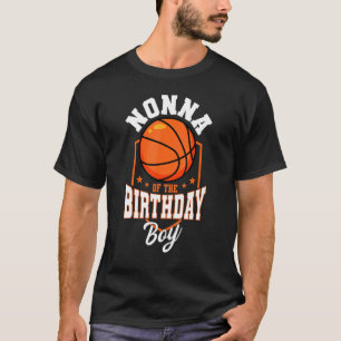 Camiseta Nonna Of The Birthday Boy Basball Theme Bday Pa