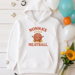 Camiseta Nonnas Little Meatball | Crianças Engraçadas Pullo