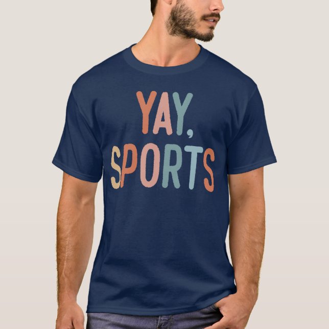 Camiseta NonSports Fan Go Sports Yay Sports girl (Frente)