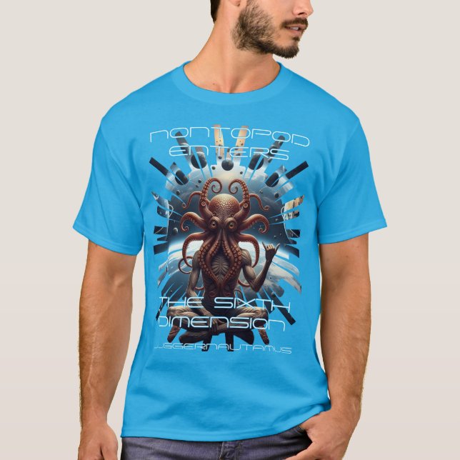 Camiseta Nontopod Entra na Sexta Dimensão (Frente)