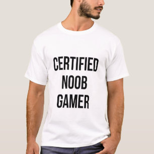 Camiseta Noob Certificado Para Camiseiros